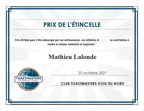 Certificat étincelle-Mathieu 27 otctobre 2021